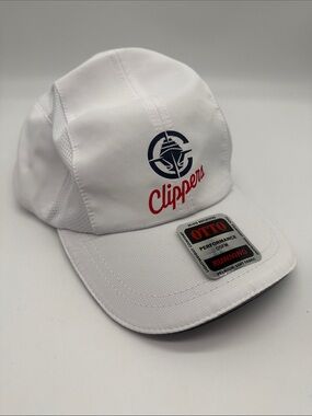 Otto Los Angeles Clippers White Adjustable Baseball Cap Hat Mesh